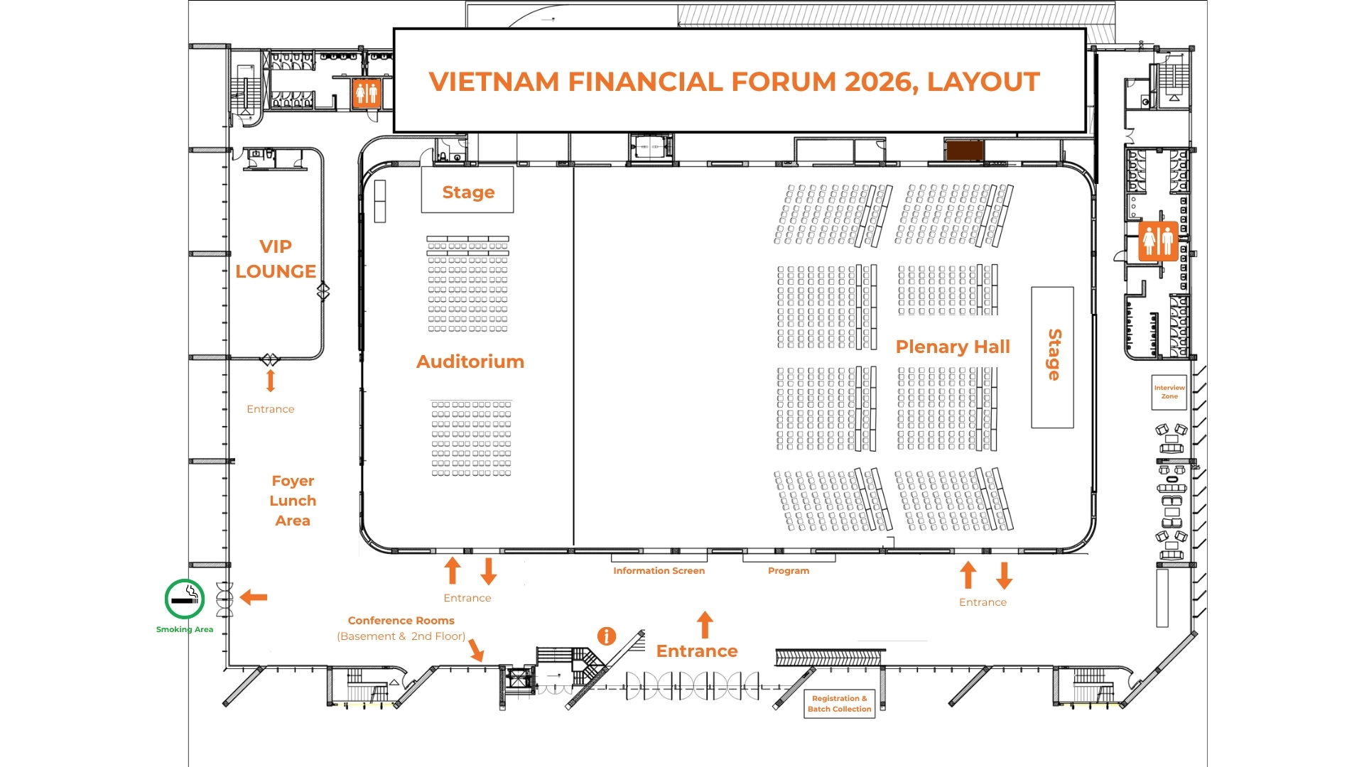 Venue layout